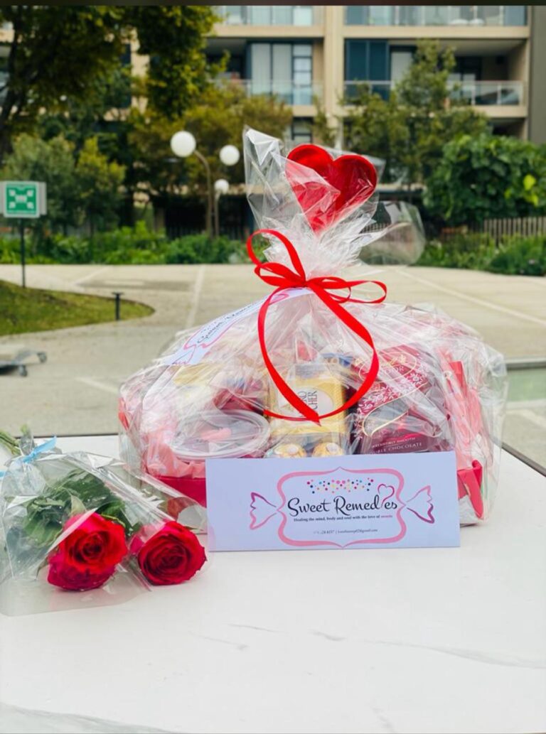 Sweet Remedie Packaged Sweets Wrapper With Roses